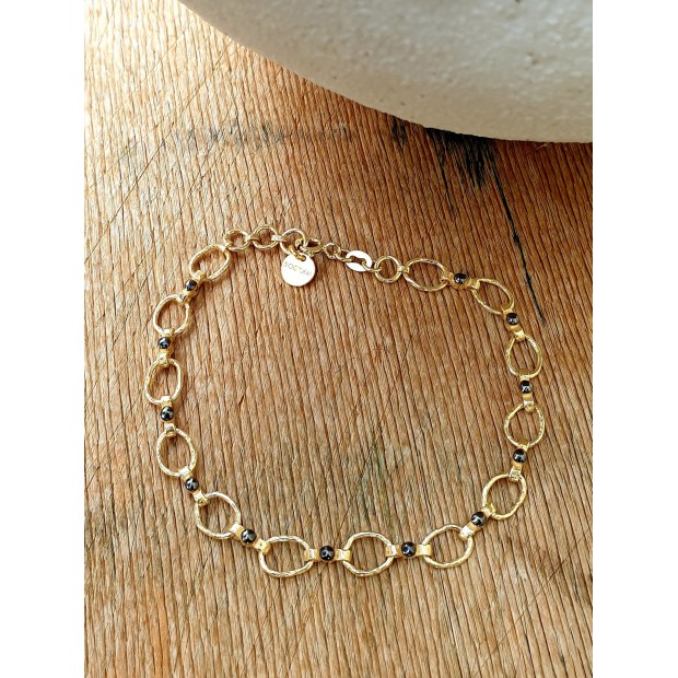 5 Octobre sidabro apyrankė Jane S Dot